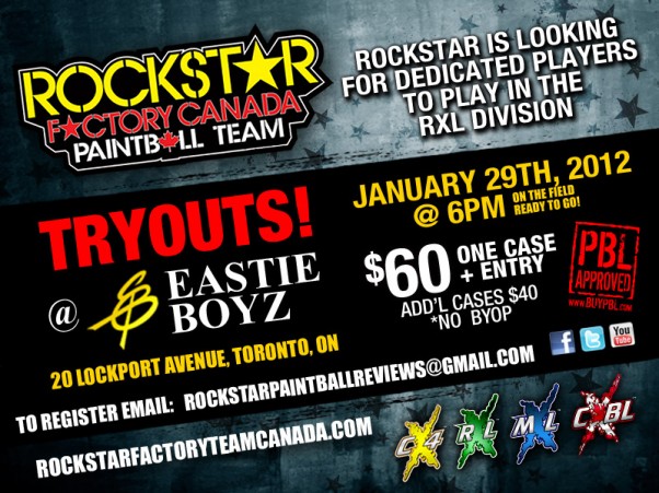 Rockstar Factory Canada Tryouts