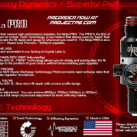 NINJA PAINTBALL PRO REGULATOR