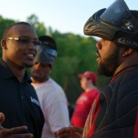 Chris Rogers, left, and Mark Ingram, right.