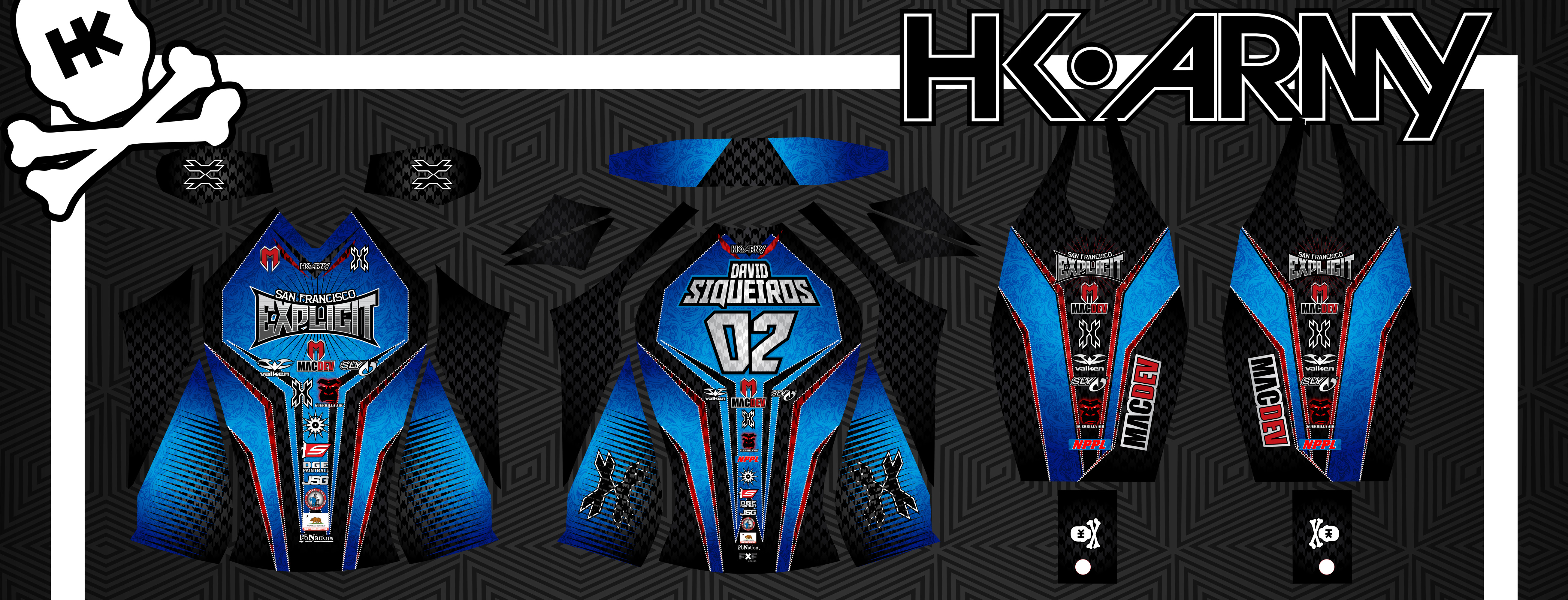 custom paintball jersey design template