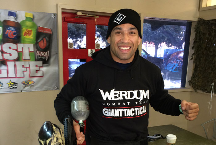 fabricio werdum paintball