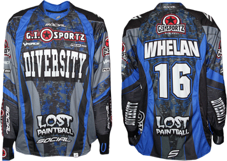 diversity custom paintball jersey gallery