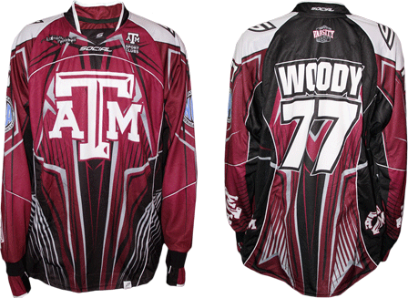 texas am varsity custom paintball jersey gallery