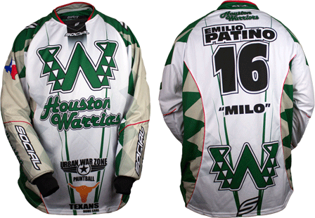 warriors custom paintball jersey gallery