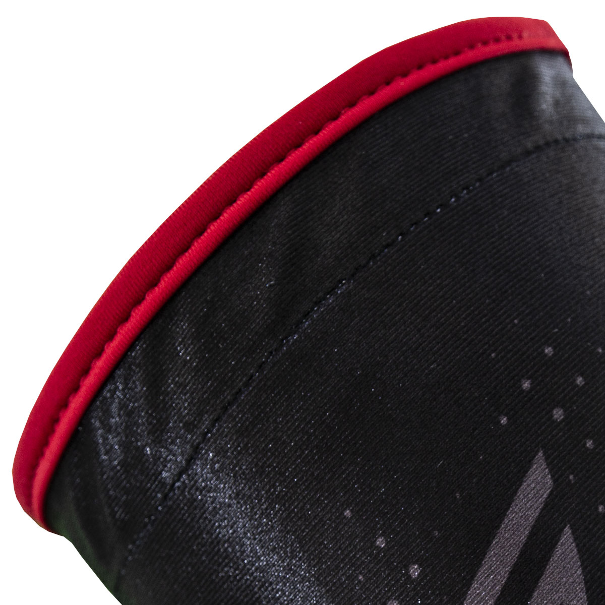 SMPL Paintball Elbow/Arm Pads, Black Red - Social Paintball